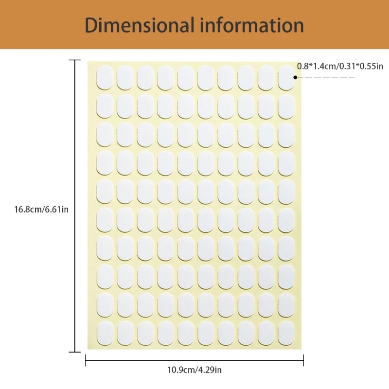 3 листа двухсторонняя клейкая лента для ногтей наклейка овалы клейкие вкладки