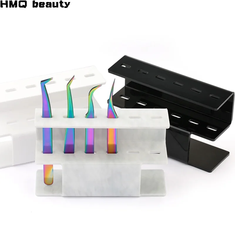 Акриловый держатель для пинцета ресниц прочный пинцет подставка карандашей