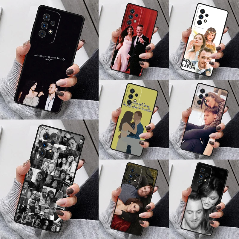 Чехол для телефона Sen Cal Kapimi TV Samsung Galaxy S23 S21 S20 FE S24 S22 Ultra Note20 S10 S9 S8 Plus A40 A52 A12 A13 A53