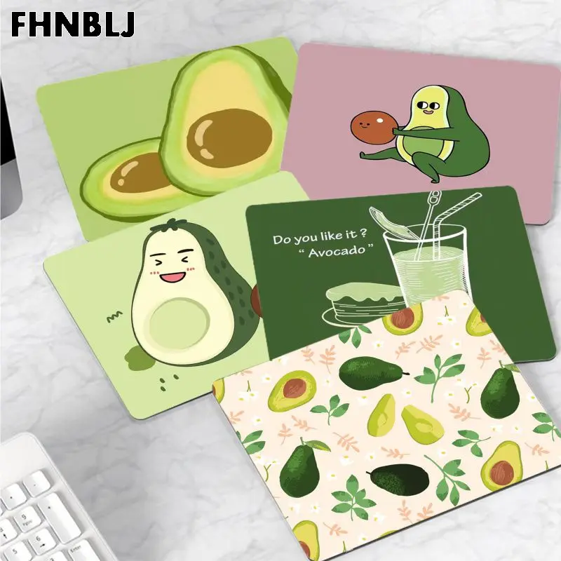 

FHNBLJ My Favorite Avocado Cartoon Unique Desktop Pad Game Mousepad Top Selling Wholesale Gaming Pad mouse