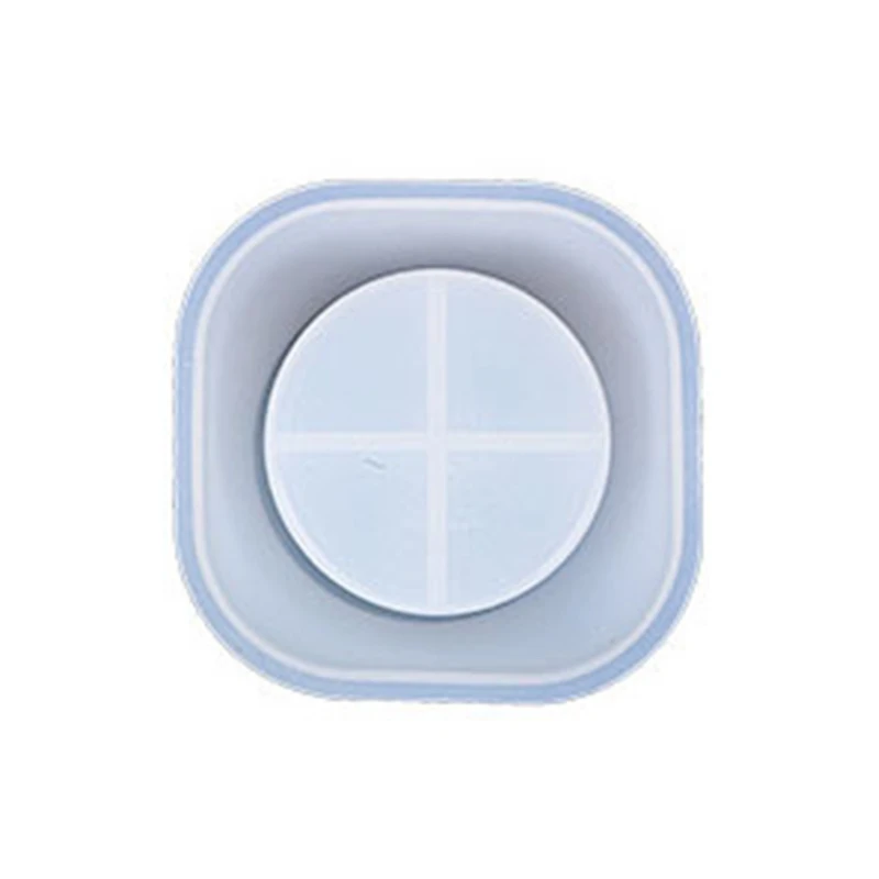 

Silicone Mold Epoxy Molds Tea Light Candle Holder Mold for Flower Pot Home Decor