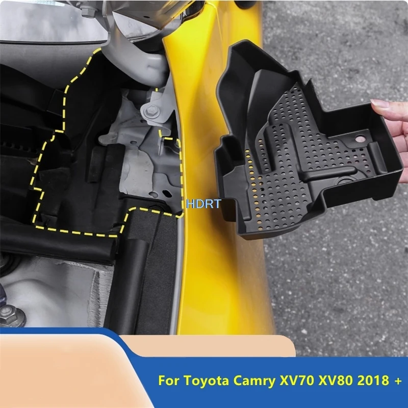 

Для Toyota Camry XV70 XV80 2018 + Стайлинг автомобиля, передний капот двигателя, салонный фильтр для воды, сетка, капот, антиблокирующая крышка