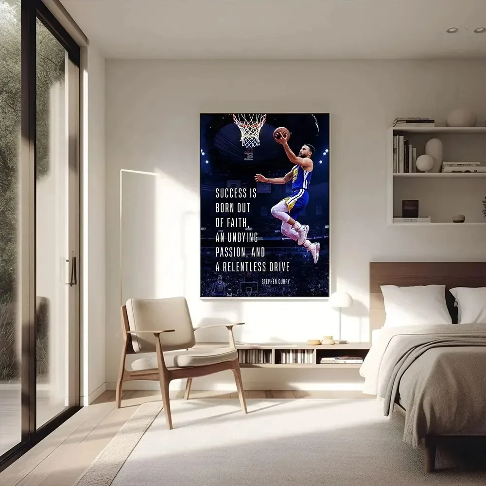 Баскетбольный плакат Slam K-kobe Dunk