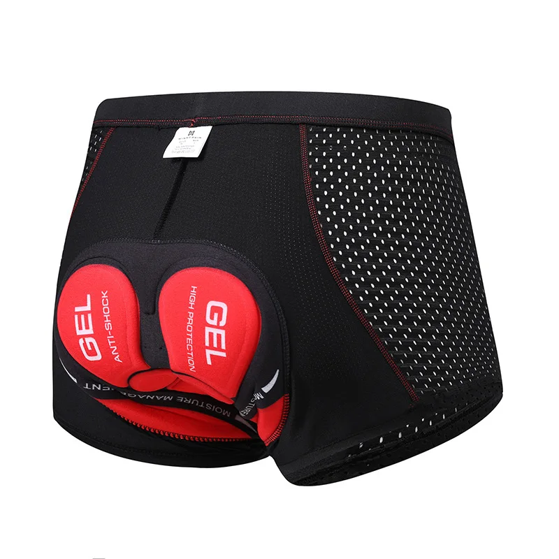 

Мужские велосипедные трусы с силиконовой подушкой, дышащее нижнее белье, быстросохнущее, для горного и шоссейного велосипеда