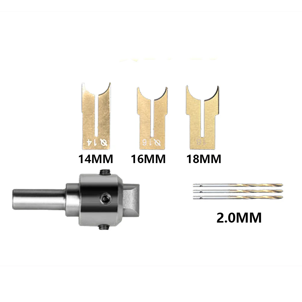 

Cutter Drill Bit Woodworking Cutting Replacement Part Tools Set 6mm-20mm