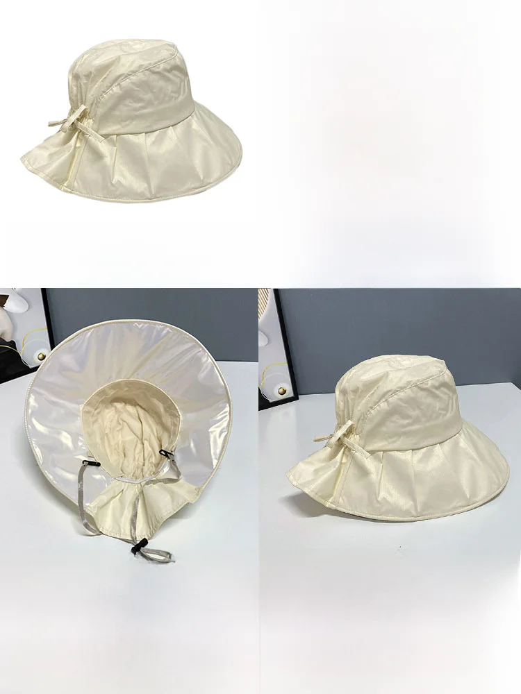 Корейская Рыбацкая шляпа с УФ-защитой женская летняя модная для уменьшения лица