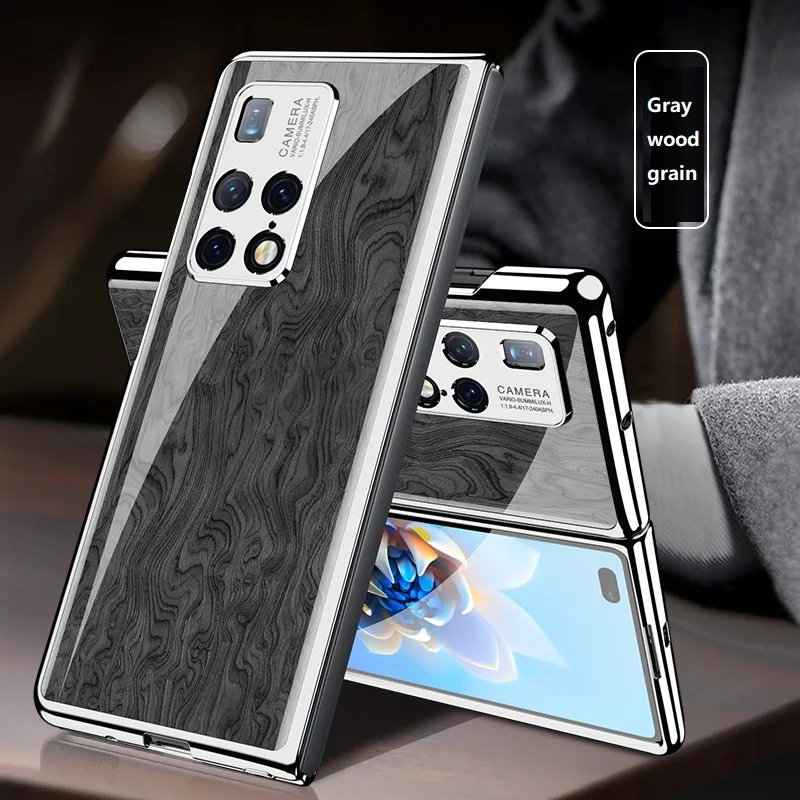 

Luxury Plating Case for Huawei Mate X2 5G Vintage Ultra Thin All-inclusive Shockproof Cover for Huawei Mate X2 Folding Case