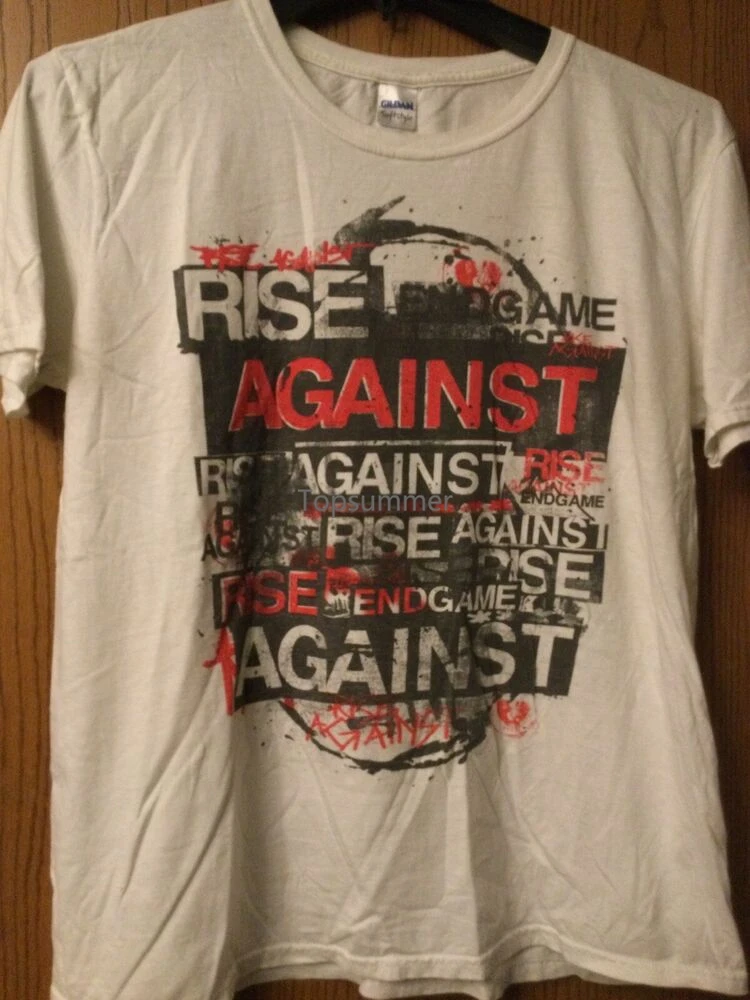 

Rise Against - White Shirt - L