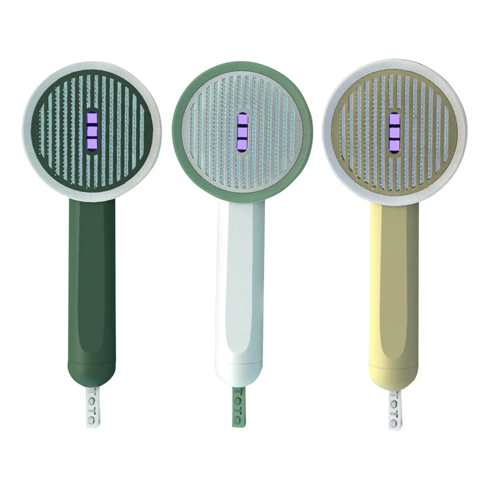 

Ultraviolet Rays Dog Hair Brush Cleaning Trimming Pet Hairs Comb Deshedding