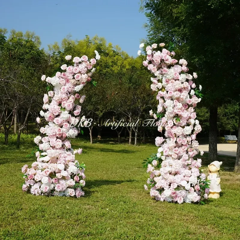 Искусственный Свадебный Цветочный свод DKB 1 9-1 8 м Цветочная композиция розовая