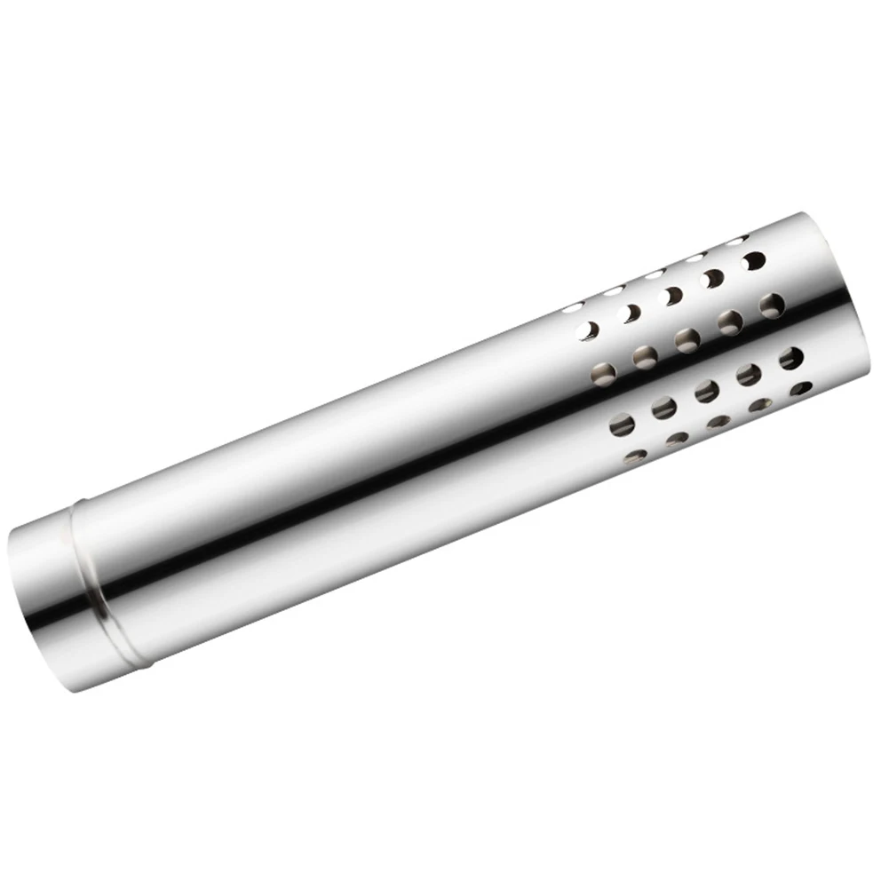 

Stainless Steel Stove Pipe Chimney Outdoor Camping Wood Fire Stove Heating Stove Boiler Exhaust Pipe Flue Liner 6cm Diameter
