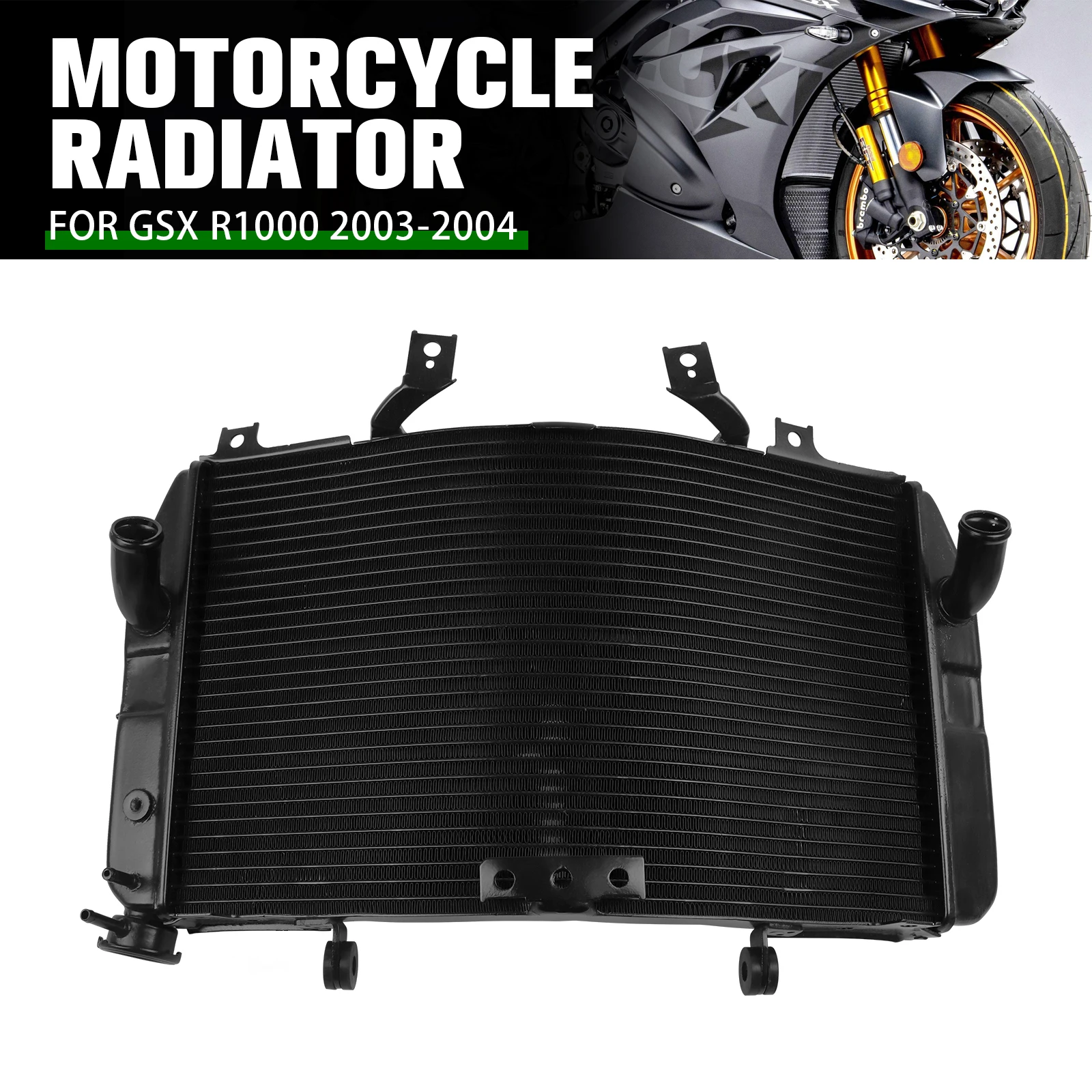 Для SUZUKI GSXR1000 GSX-R 1000 GSX R1000 2003 2004 K3 K4 мотоцикл кулер двигателя с ЧПУ радиатор