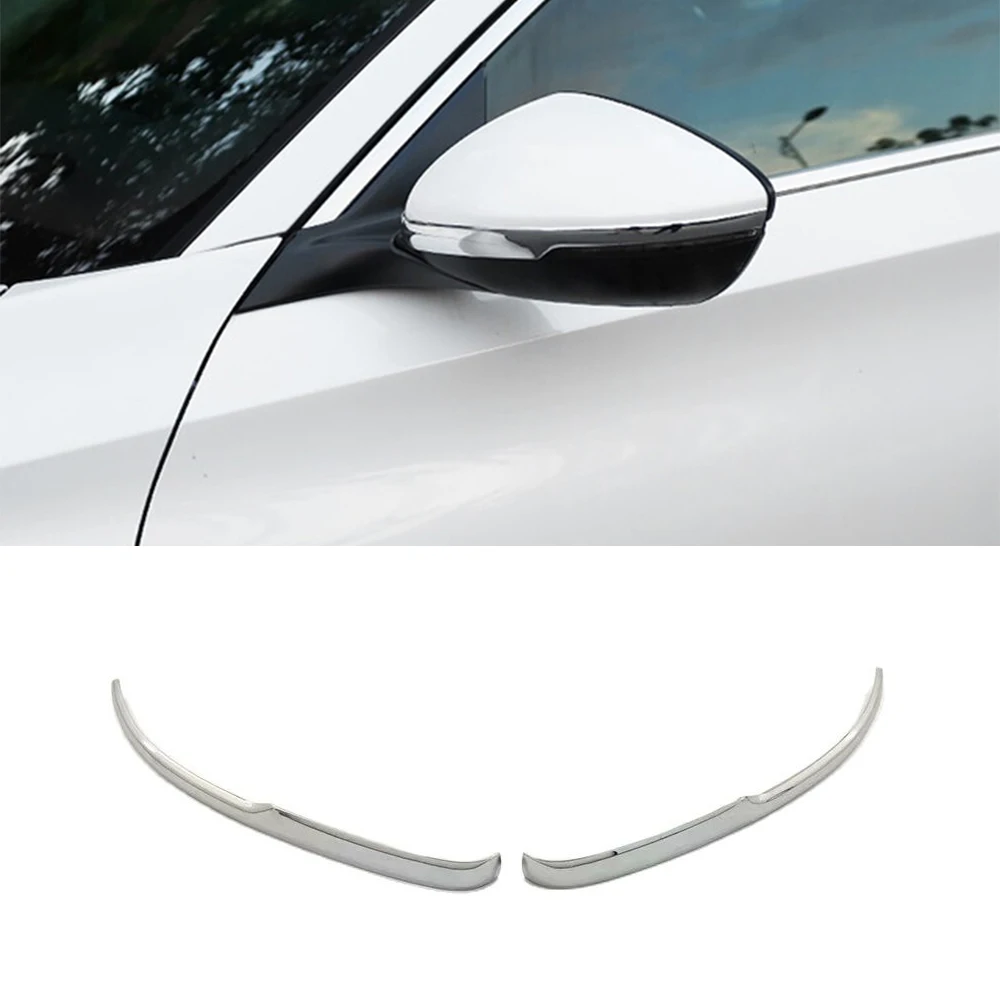 

ABS хром для Honda Accord 10th 2018 2019 автомобильные зеркала заднего вида декоративные полосы аксессуары для автомобиля Стайлинг 2 шт