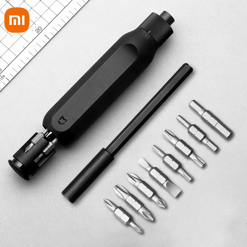

Оригинальная отвертка Xiaomi 16 в 1, отвертка с храповым механизмом, домашняя отвертка Torx Cross 20 нм, отвертка «сделай сам», 8 шт., насадки S2, Наборы и...