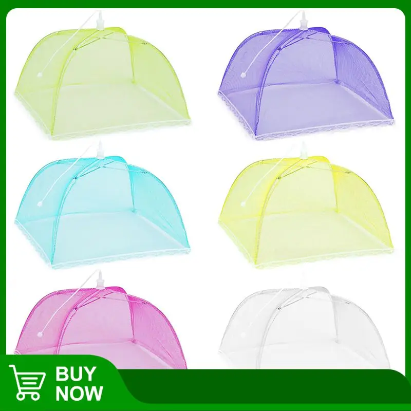 

Large -Up Mesh Screen Protect Food Cover Tent Dome Net Umbrella Picnic Eco-friendly Tent Umbrella Kitchen Specialty Tools