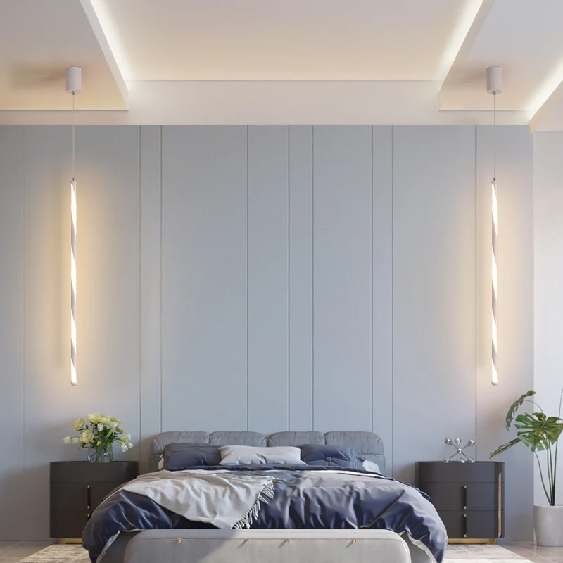 

Art Led Pendant Light Lamp Nordic small Chandelier creative personality simple modern iron style dining bedroom bedside