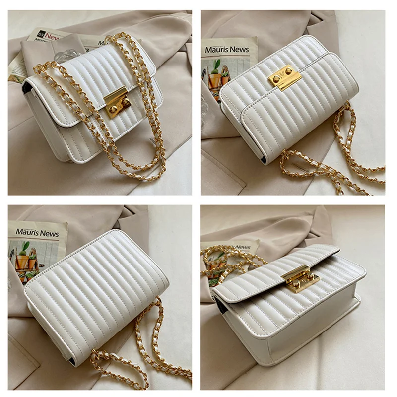 Women Small bag 2023 New Fashion Korean Female Small Square Lady Shoulder Crossbody Bag Messenger Chain Handbag