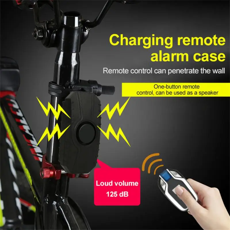 

Wireless Motorcycle Bicycle Alarm Security Anti-Theft Alarm With Remote Control Waterproof 150 DB Super Loud Anti Lost Remind