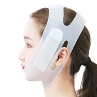 beauty face lift belt v face shaper slimming bandage thin chin skin firming soft silica gel anti mildew facial slimming tool