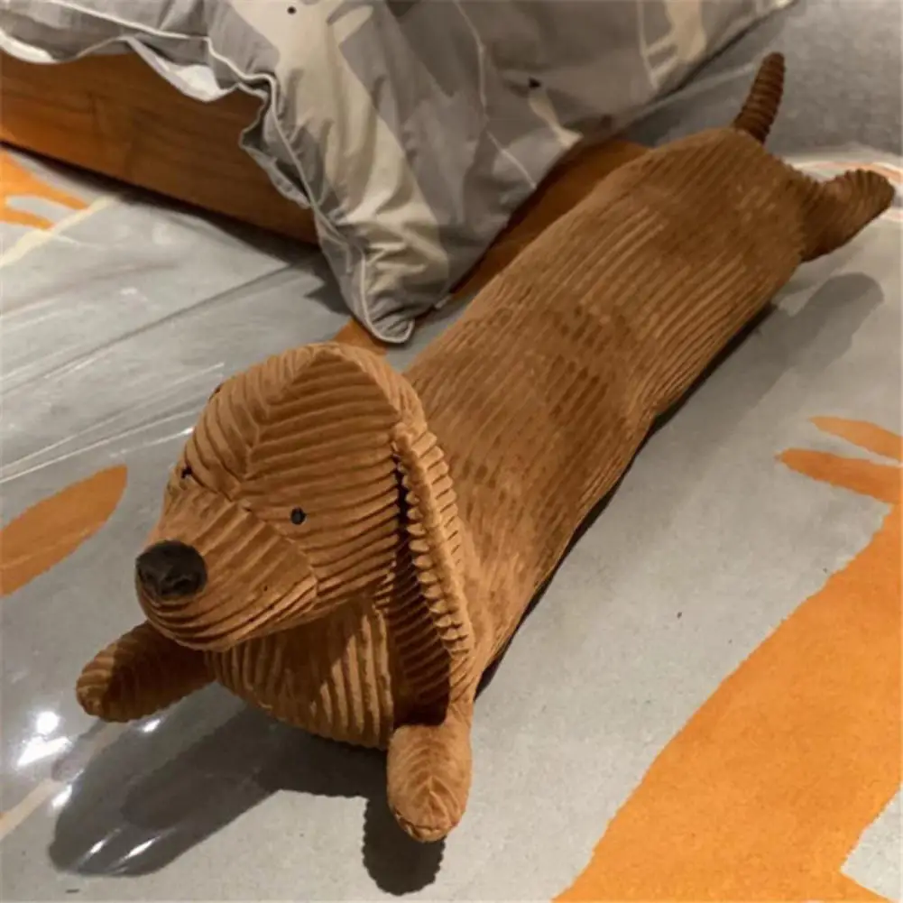 

Lovers Brown Cute British PP Cotton Cute Brown Short-legged Dachshund Pillow Cushion Sofa Pillow Cushion Household Goods