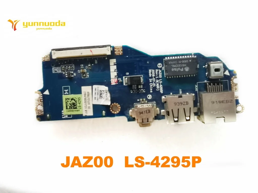 LS-4295P для Dell Latitude E4200 USBEthernetFirewireSD кардридер без кабеля 0y580d протестирован хорошо