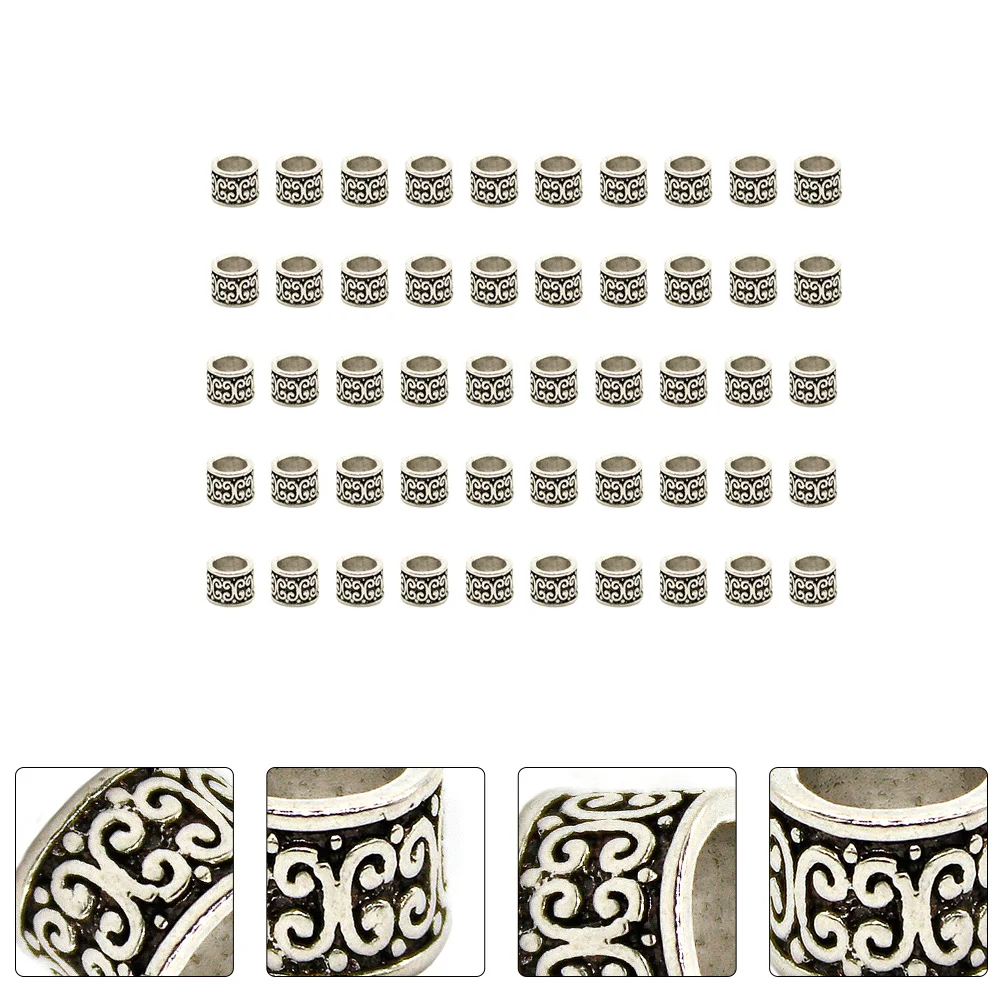 

50 шт., украшения для волос в виде дредов