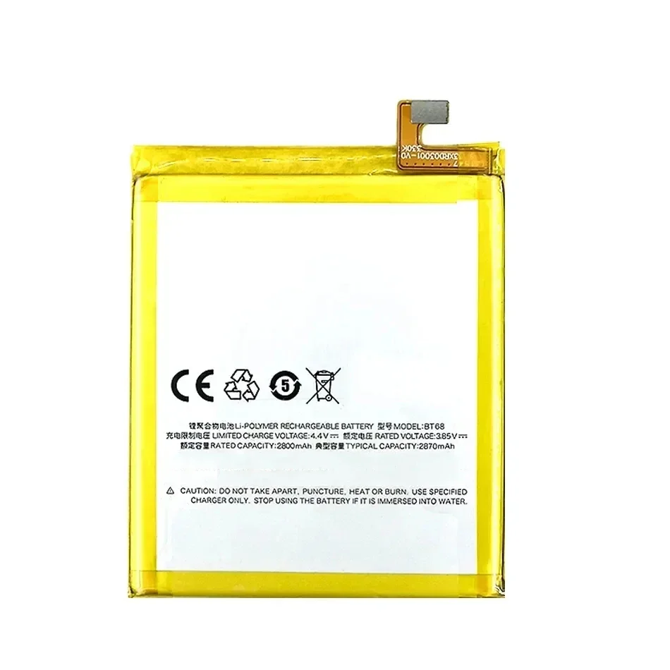 Фото Аккумулятор мобильного телефона BT15 BT68 3000 мАч для Meizu M3 M3S/M3S mini Y685Q M688Q M688C M688M M688U Bateria №3