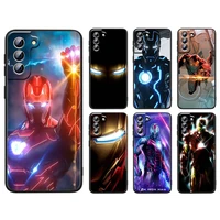 marvel avengers iron man for samsung a91 a72 a71 a53 a52s a51 a42 a33 a32 a22 a21s a13 a03s a02s a01 core black phone case capa