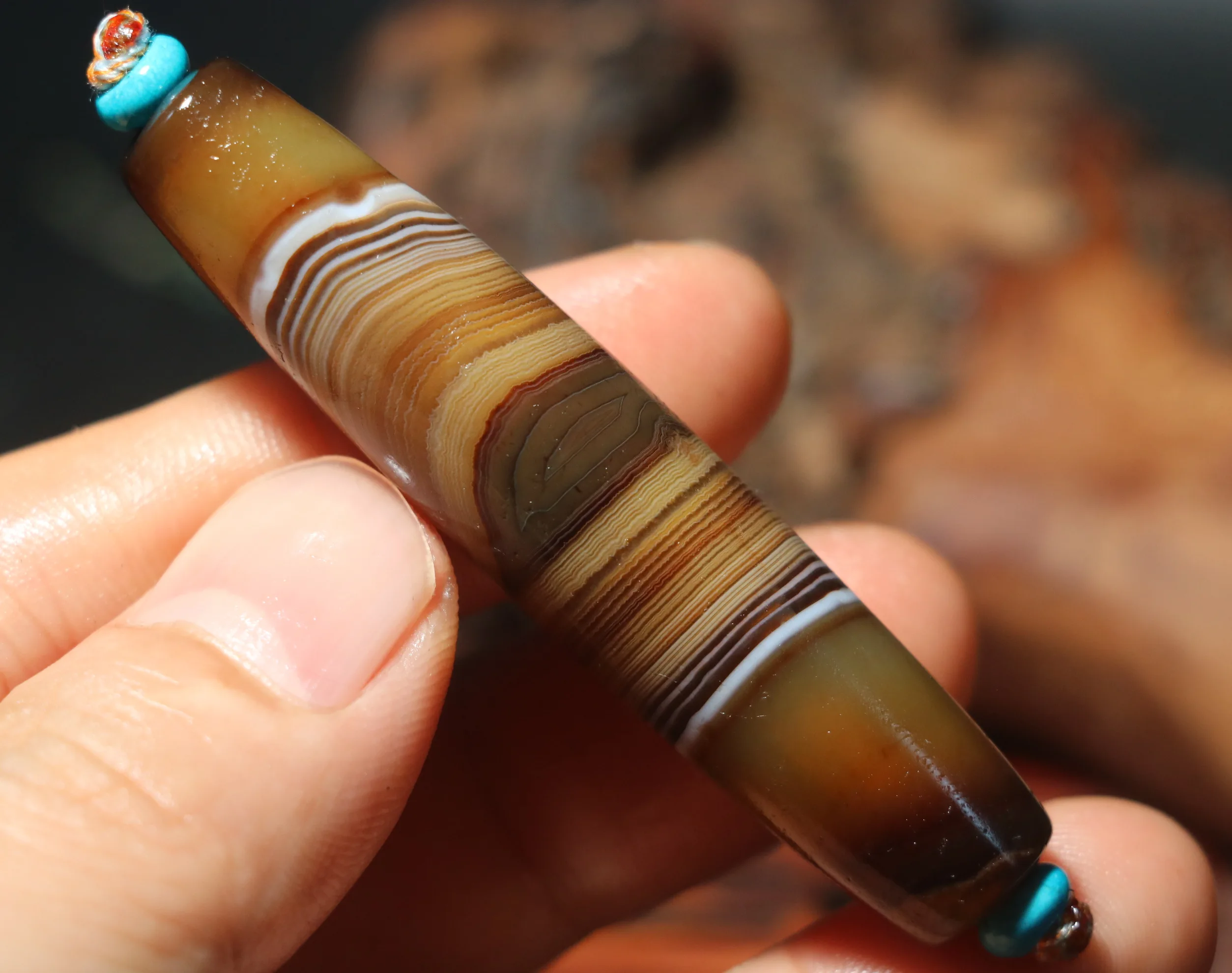 Энергетические тибетские старые Агаты полностью натуральные шелковые черви