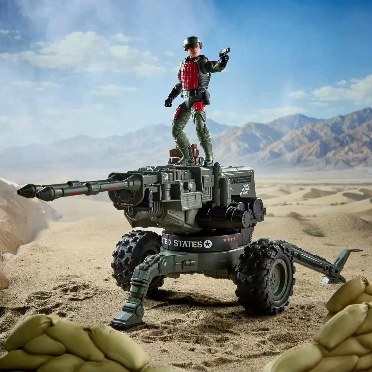 Фото В наличии: Hasbro GIJOE Grand Slam Laser Cannon g2103, подвижная модель робота-куклы, коллекционная игрушка, подарок. №4