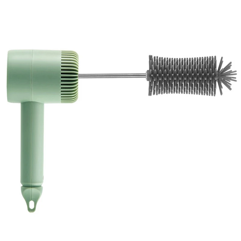 

Electric Baby Bottle Brush,Electric Bottle Cleaner Brush,Spiral Brush,for Water Glass,Wine Glass,Pitcher,Cups
