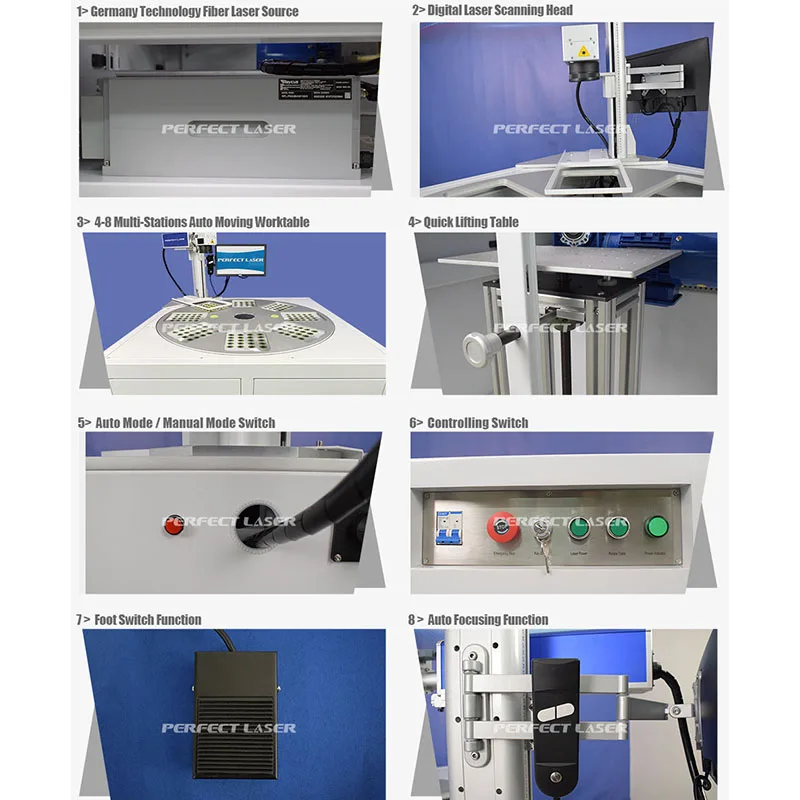 Идеальная Лазерная Маркировочная гравировальная машина с большим вращающимся