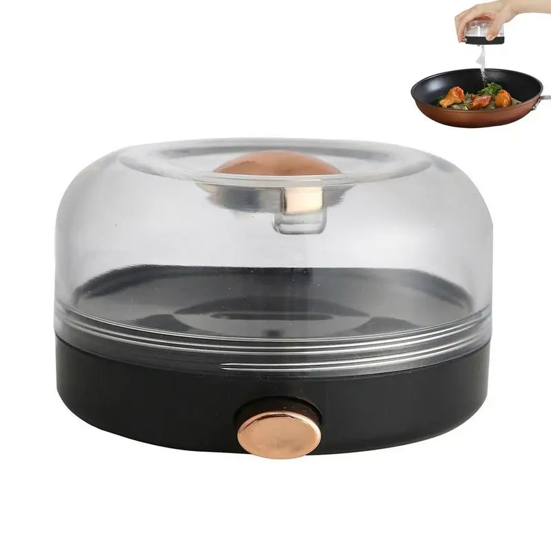 

Magnetic Spice Jar Sealed Barbecue Storage Box Powder Box Wall-mounted Seasoning Tank Set With Stickers