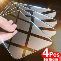 4pcs tempered glass for xiaomi redmi note 10 8 7 9s 9 pro screen protector for poco x3 m3 x3 pro nfc f3 protective glass film