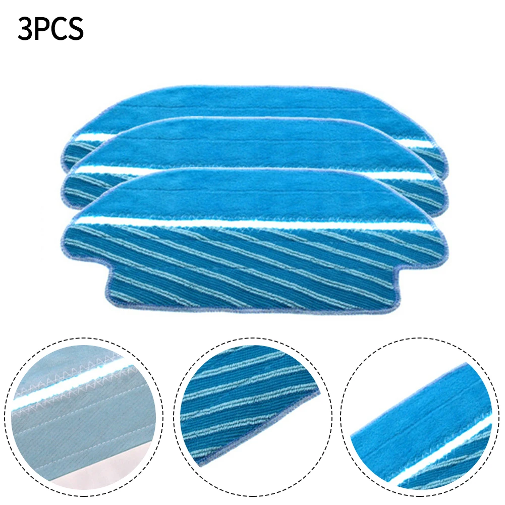 

3 Pack Microfiber Pad Wiping Cloth For Proscenic M6 Pro Robot Vacuum Cleaner Microfiber Rags Robot Sweeper Spare Part