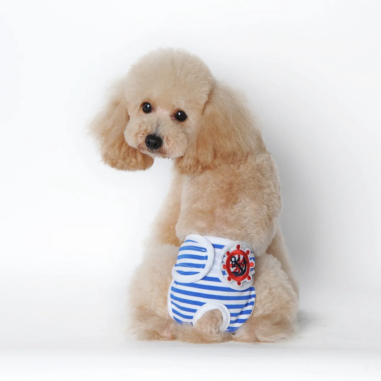 

Pet Menstrual Pants Striped Physiological Pants Pet Clothes Striped Teddy Menstrual Dog Underwear