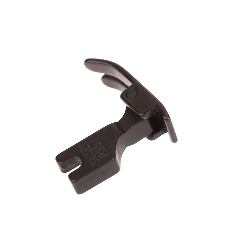 

1 шт., плоская Автомобильная прижимная лапка P351 из нержавеющей стали, черная Антистатическая прижимная лапка напряжения для детской швейной машины