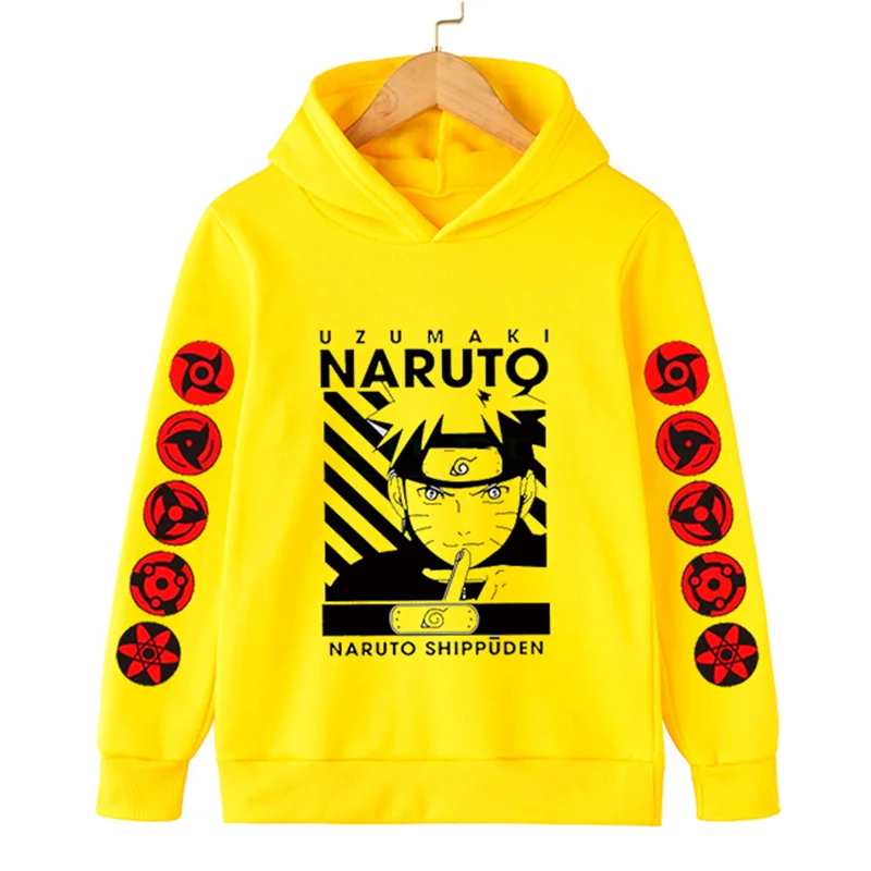 Детский костюм из фильма Narutos весенние толстовки с капюшоном для мальчиков