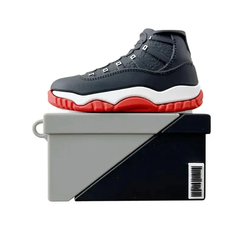 

3D Cartoon Sneakers Sport Shoes Earphone Case For Airpods 1 2 Pro 3 Pro2 Air pods Cover Cute Box Silicone Headphones Charing