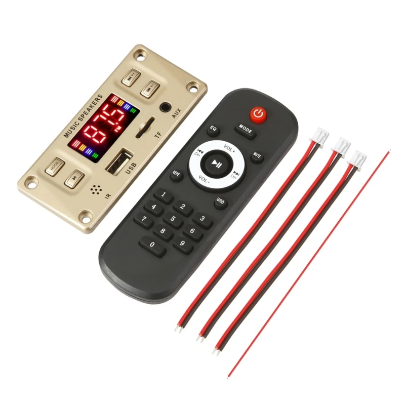 090E 100 Вт усилитель MP3-декодеры плата беспроводной MP3-плеер 24 В автомобильный