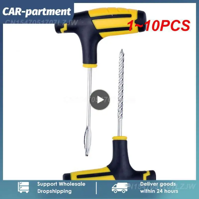 

1 ~ 10 шт. инструмент для ремонта автомобильных шин набор для ремонта шин набор инструментов для верховой езды автомобильные велосипедные бескамерные шины Пробивка шин инструменты для гаража с