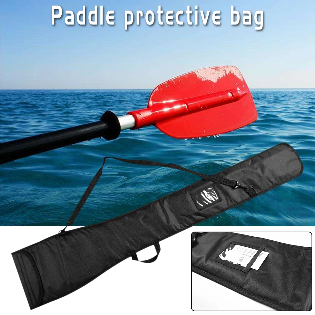 Funda impermeable para tabla de Paddle, bolsa de protección para Kayak, barco, canoa, surf negro, 126x26cm