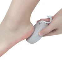 foot scrubber scrub bath pumice stone hard skin callus remover ellipse foot file pedicure comfortable foot clean tool