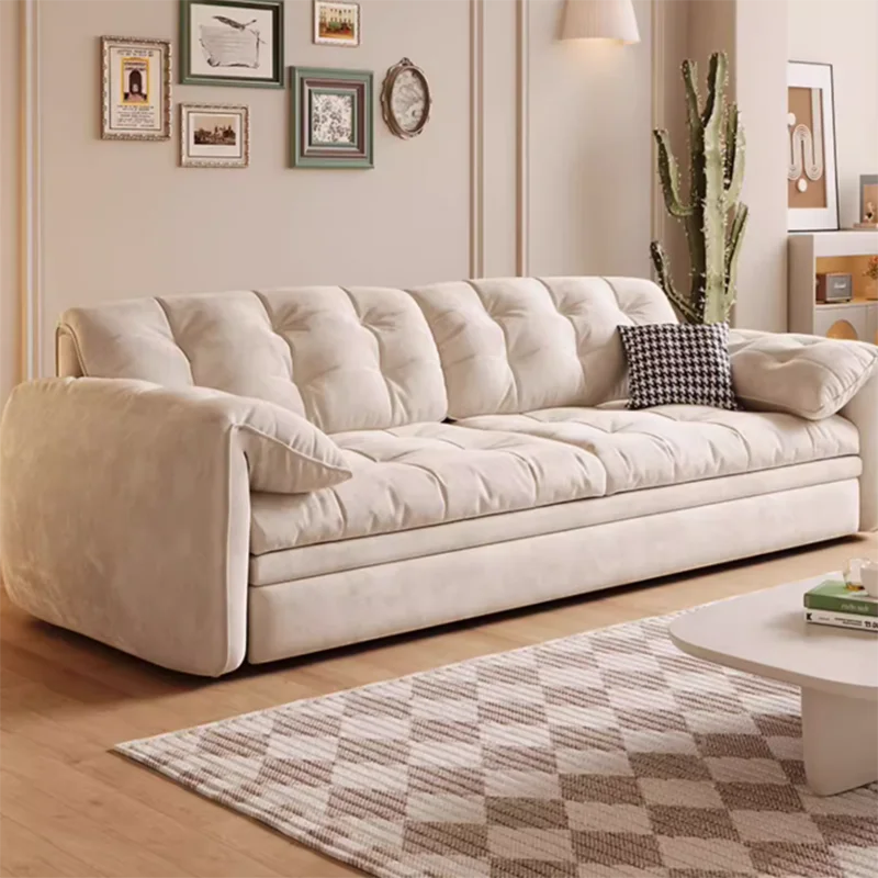 

Cute Designer Sofa Fancy Modern Simple Couches Folding Sofa Nordic White Designer Sillon Relax Reclinable Para Salon Furniture