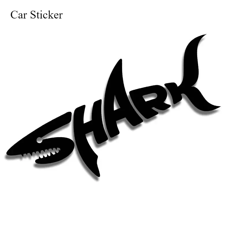 Shark Автомобильная Наклейка Водостойкая Светоотражающая Украшение На Панель Тела