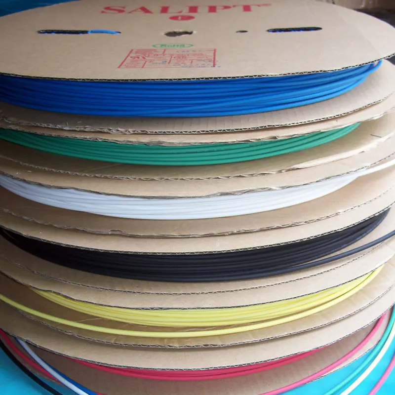 Термоусадочная трубка 2 м Диаметр 0 6 8 мм 1 3 4 5 Полиэтиленовая 2:1 изолированная