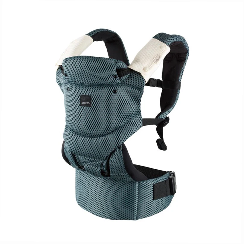 

Baby Carrier with Hip Seat Adjustable Strap Side Pockets Ergonomic Baby Safety Carriers Waist Stool 4-36 Months Babies