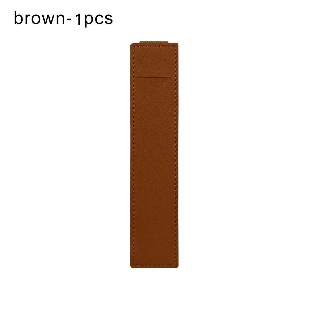 

MOONBIFFY Портативный кожаный пенал для ручек