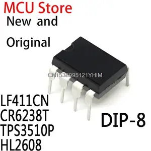 10PCS New and Original DIP 2608 DIP-8 LF411CP LF411 TPS3510 CR6238 IC LF411CN CR6238T TPS3510P HL2608