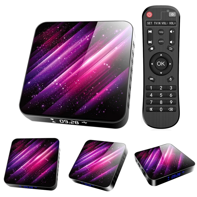 

TP03-H616 TV Box Android 10 2GB H.265 Media Player 3D Video 2.4G 5Ghz